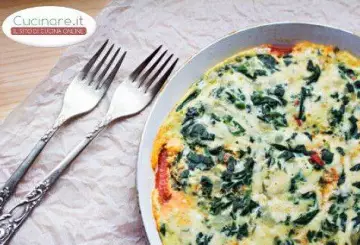 FRITTATA RICOTTA E SPINACI