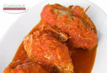 INVOLTINI DI CARNE ALLA PIZZAIOLA