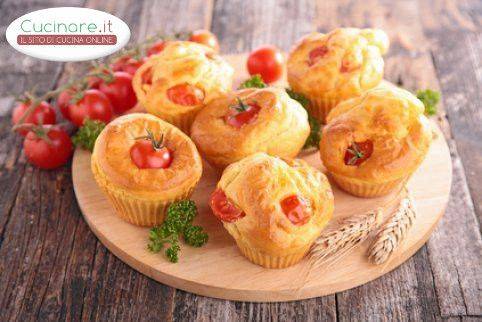 Muffin Prosciutto, Formaggio e Pomodoro