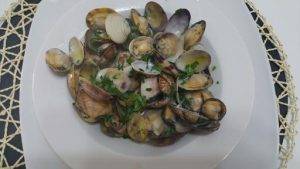 Sautè di Vongole preparazione 4