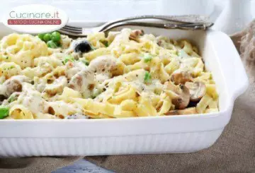 TAGLIATELLE ALLA BOSCAIOLA