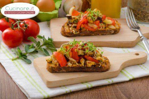 Bruschetta vegetariana