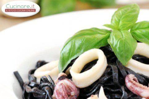 Pasta con  nero di seppia