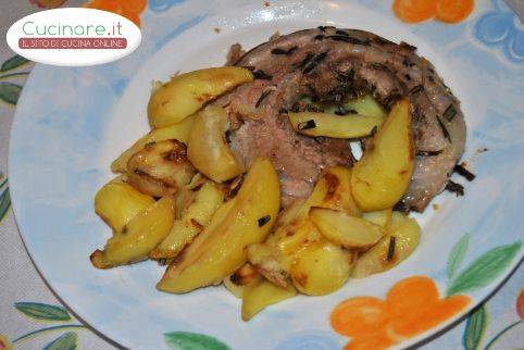 Porchetta al forno con Patate