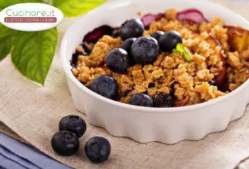 CRUMBLE DI PESCHE