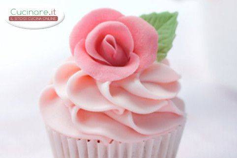 Cupcake con fiori