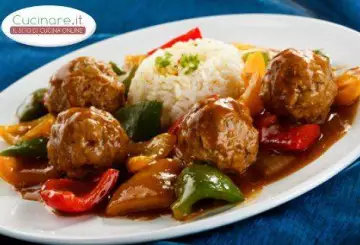POLPETTE DI VITELLO CON VERDURE