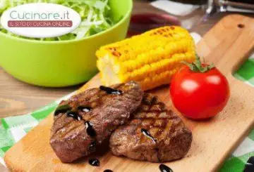BISTECCA DI MAIALE CON MAIS