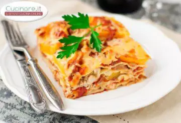 LASAGNE AL POLLO E ZUCCA