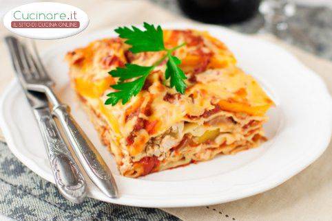 Lasagne al Pollo e Zucca