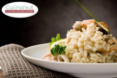 Risotto alla marinara con caciocavallo