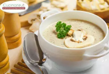 VELLUTATA DI FUNGHI BIMBY
