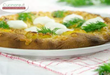 PIZZA PATATE E MOZZARELLA