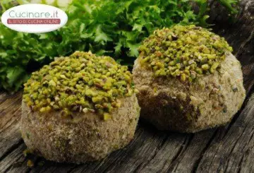 POLPETTE DI MORTADELLA E PISTACCHIO