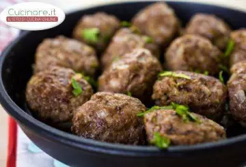 POLPETTE OLIVE E BASILICO