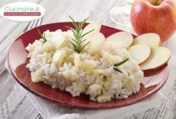 RISOTTO MELE E GORGONZOLA