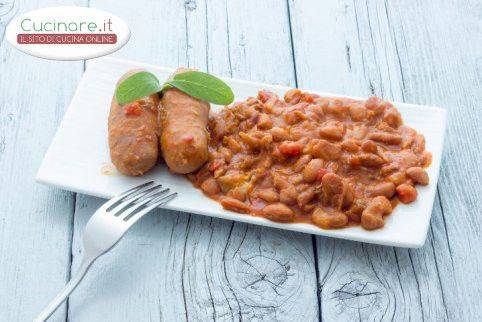 Salsicce e Fagioli Borlotti