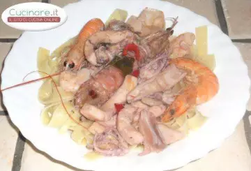 TAGLIATELLE AL SAPORE DI MARE