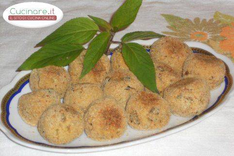 Polpette al forno con Melanzane, Zucchine e Salvia ananas