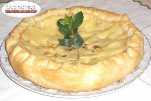 Quiche al Cavolfiore con Dragoncello, Emmenthal e Pancetta