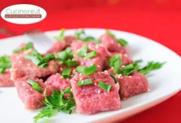 GNOCCHI DI BARBABIETOLA