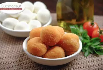 MOZZARELLINE FRITTE SENZA GLUTINE