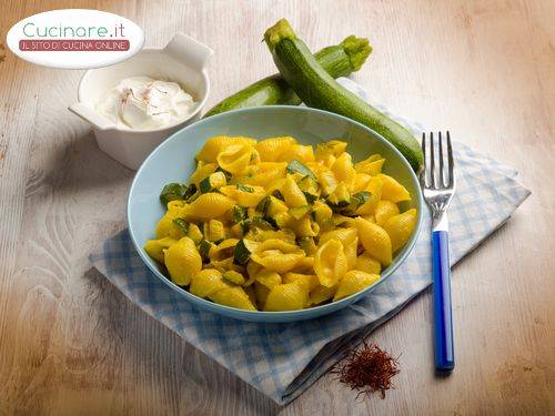 Pasta Zucchine e Zafferano