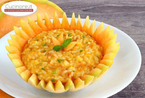 Risotto con Prosciutto crudo e Melone