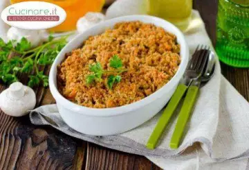 CRUMBLE DI FUNGHI