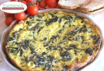FRITTATA AL CAVOLO NERO E CORIANDOLO