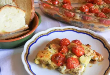 TEGLIA DI VERDURE E MOZZARELLA