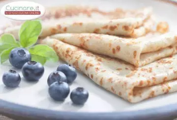 CREPES CON ALBUMI, CUCINARE CON LEGGEREZZA