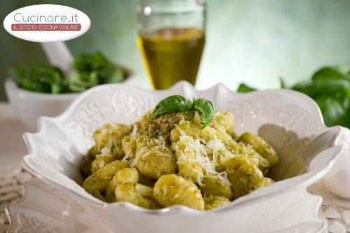 Gnocchi con Crema di Zucchine e Gorgonzola