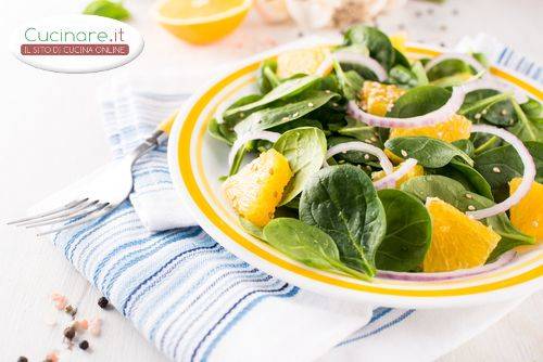 Insalata di Spinaci e Arance