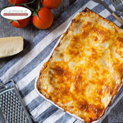Lasagna con Cavolfiore e Pancetta