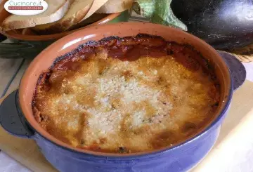 MELANZANE AL FORNO ALLA MEDITERRANEA