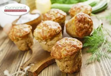 MUFFIN CON YOGURT E ZUCCHINE