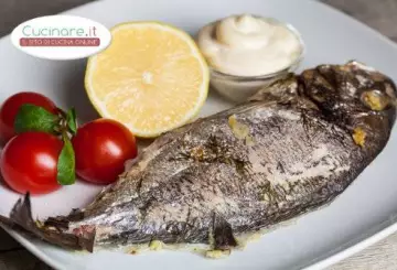 ORATE GRIGLIATE CON SALSA SFIZIOSA