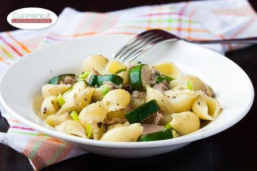 Pasta alla Sogliola e Zucchine