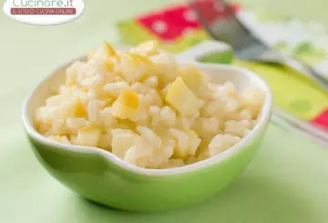 RISOTTO MELA E PROVOLONE