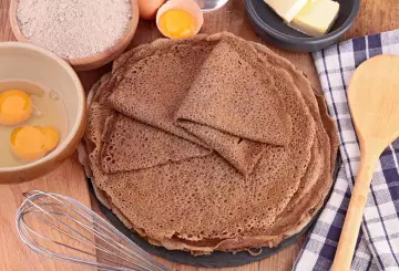 CREPES DI GRANO SARACENO RICETTA BASE
