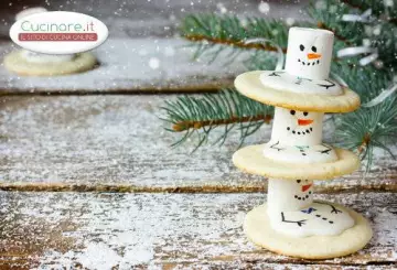 BISCOTTI PUPAZZO DI NEVE