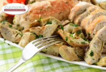 BRACIOLE RIPIENE DI CARCIOFI