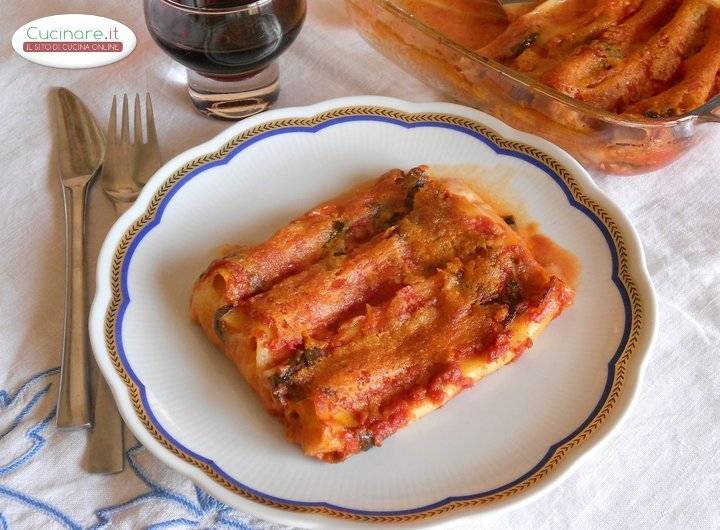 Cannelloni ripieni di Mozzarella