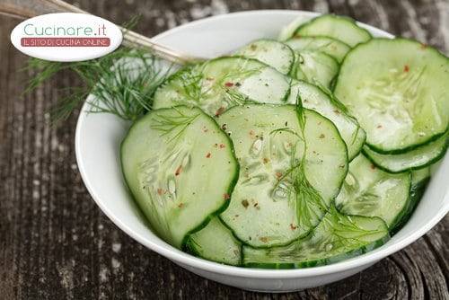 Cetrioli Sott Aceto Aromatizzati Cucinare It