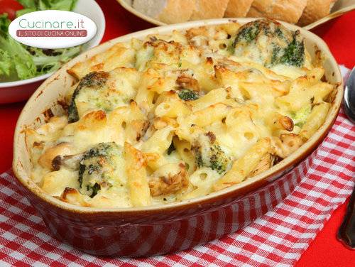 Pasticcio di Pasta con Broccoli e Ricotta