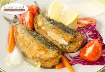 SARDE FARCITE E DORATE