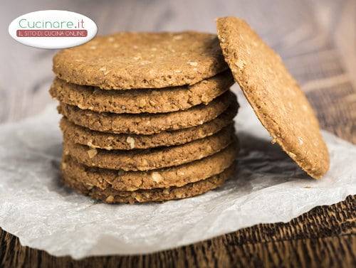 Biscotti Digestive con Fiocchi d'Avena