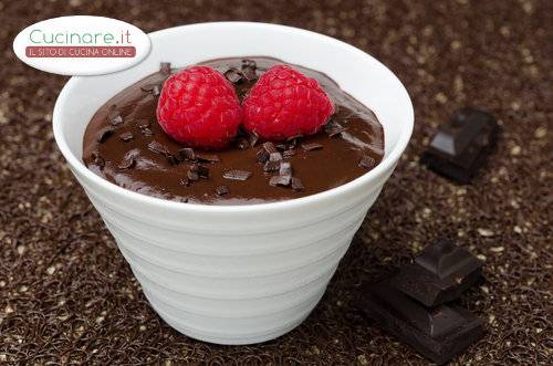 Mousse di Tofu, Cioccolato e Lamponi