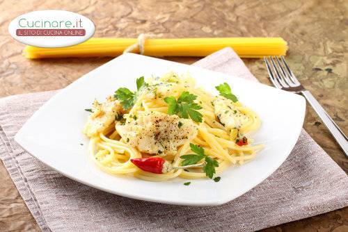 Pasta con Triglie e Cipolle